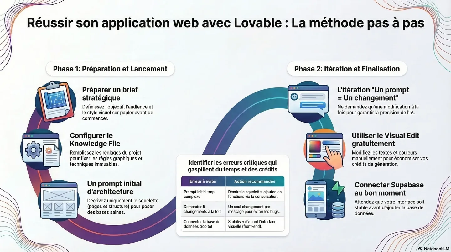 Guide complet Lovable : comment créer une application web sans coder, étape par étape