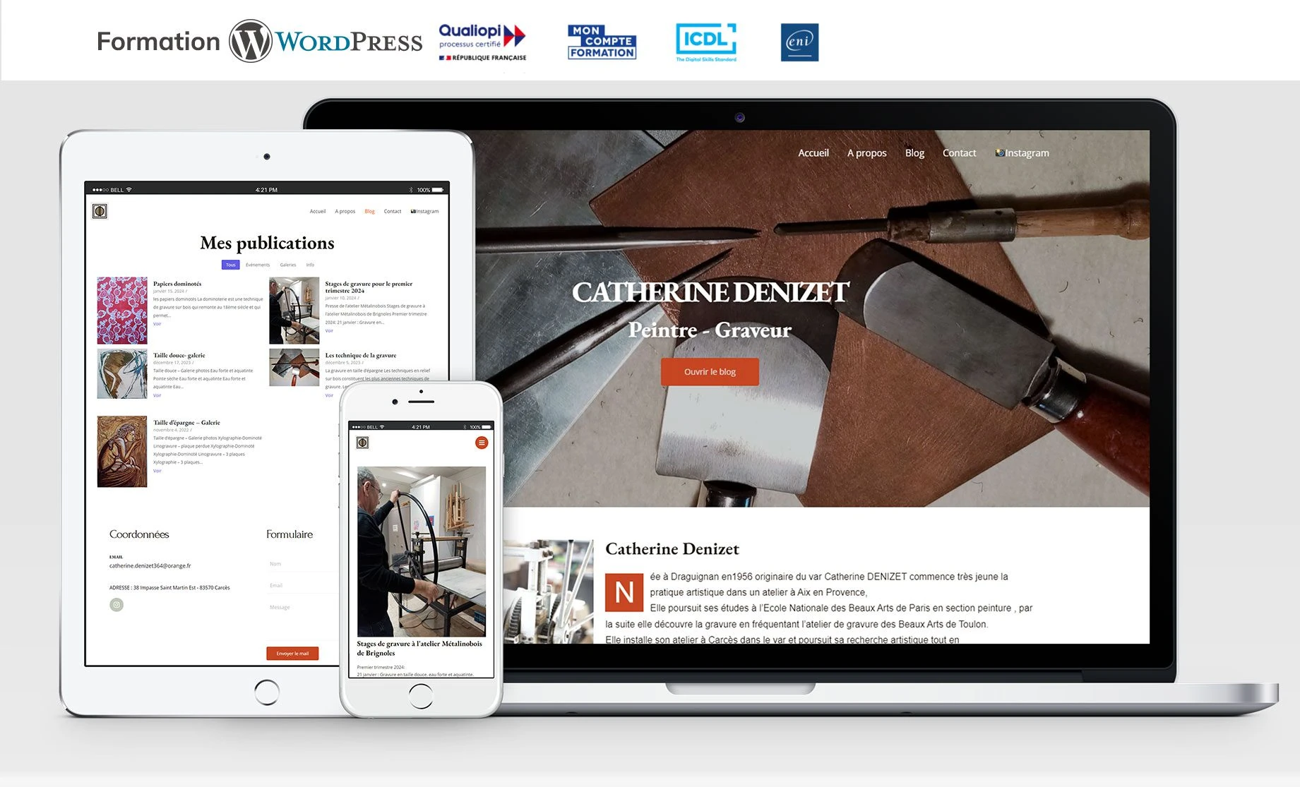 Site Catherine Denizet