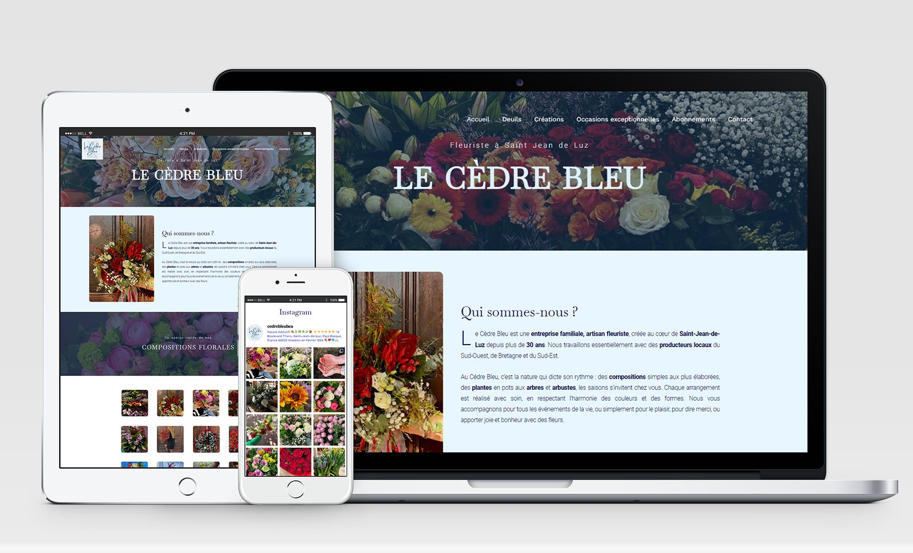 Site Cèdre Bleu