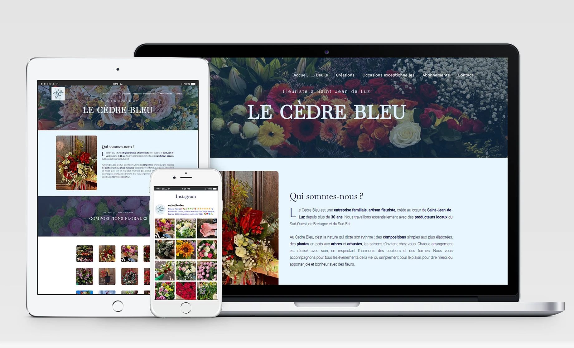 Site Cèdre Bleu