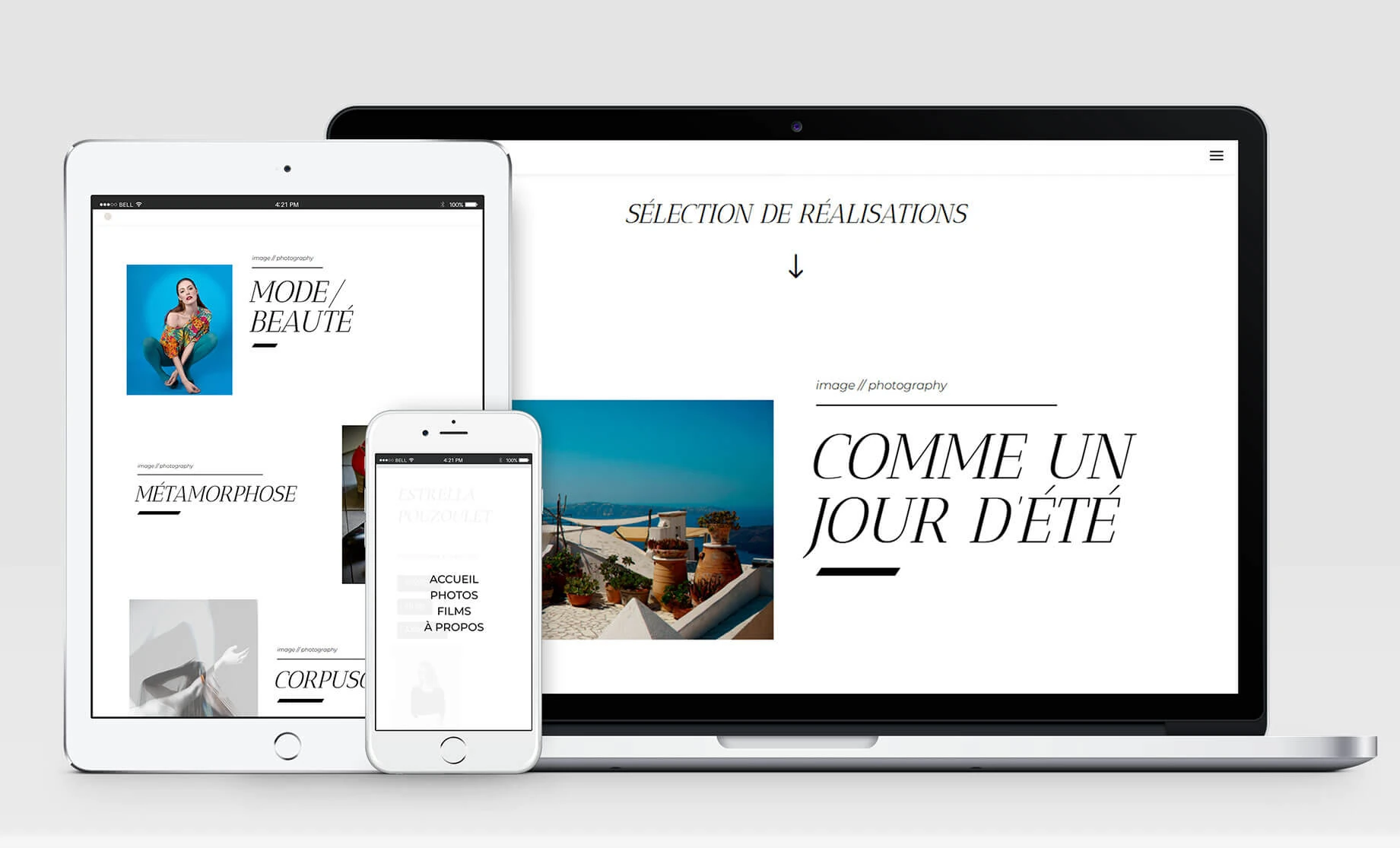 Site photographe mode