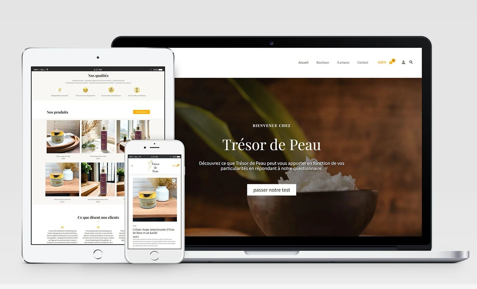 Site Trésor de Peau